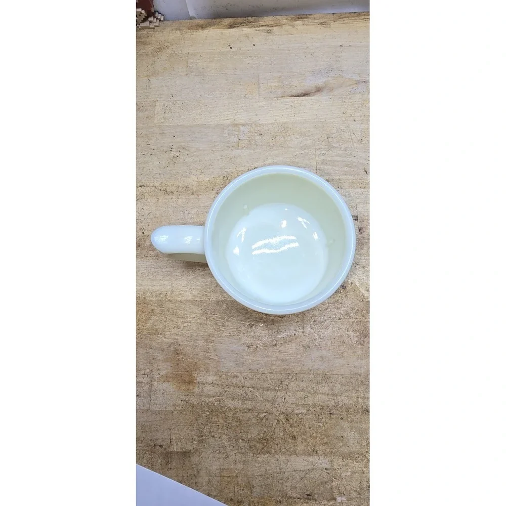 Old Spice Shaving Razor Mug Early American Shulton Glass Vintage Cup Ship Boat